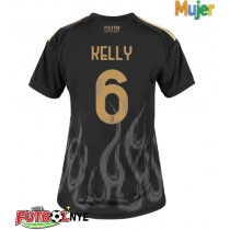 Camiseta Juventus Lloyd Kelly #6 Tercera Equipación para mujer 2026-27 manga corta